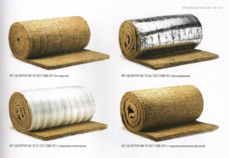 Маты прошивные МП 100 Хotpipe,  маты базальтовые прошивные для теплоизоляции труб, трубопроводов, воздуховодов и резервуаров